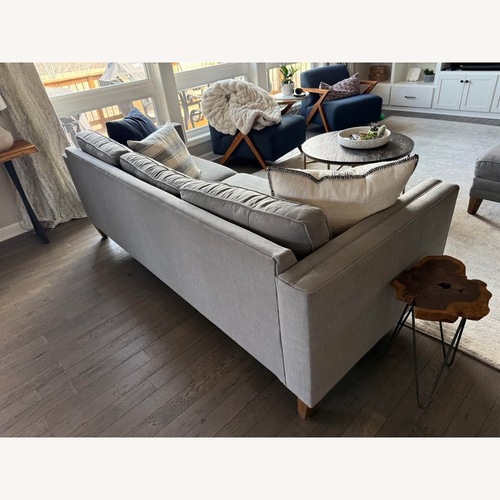 Used Macy's Light Gray 3+ Seater Sofa for sale on AptDeco