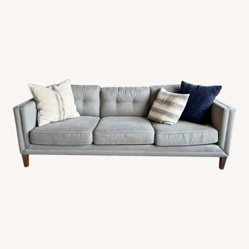 Used Macy's Light Gray 3+ Seater Sofa for sale on AptDeco