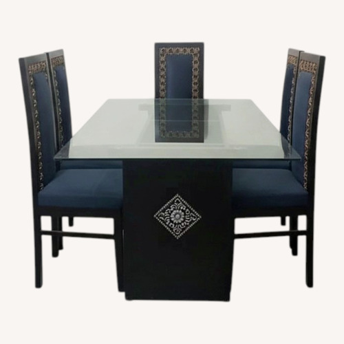 Used Dining Table With 6 Chairs  for sale on AptDeco