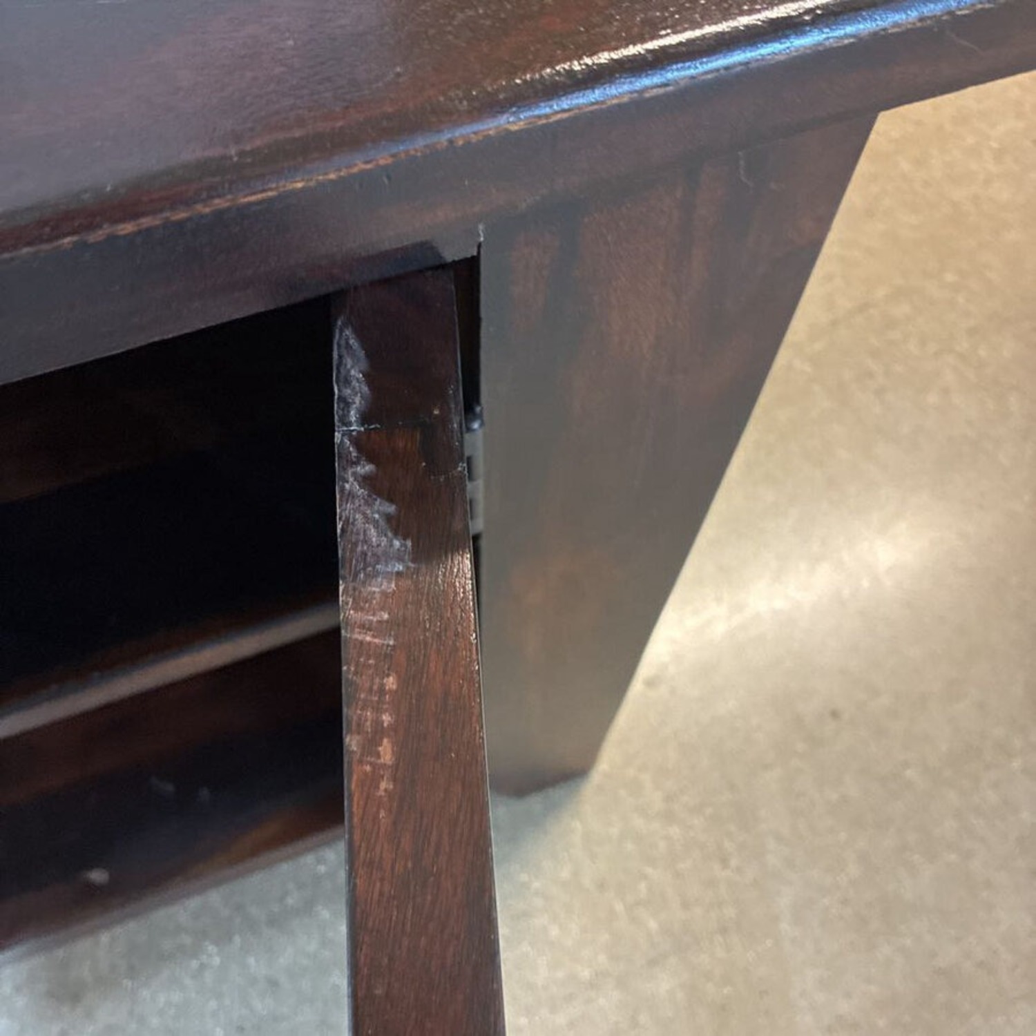 Dark Wood Dexter Media Console - image-6