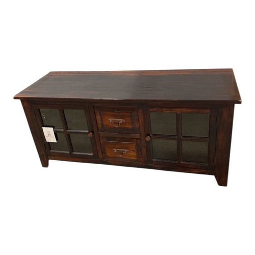 Used Dark Wood Dexter Media Console for sale on AptDeco