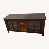 Dark Wood Dexter Media Console