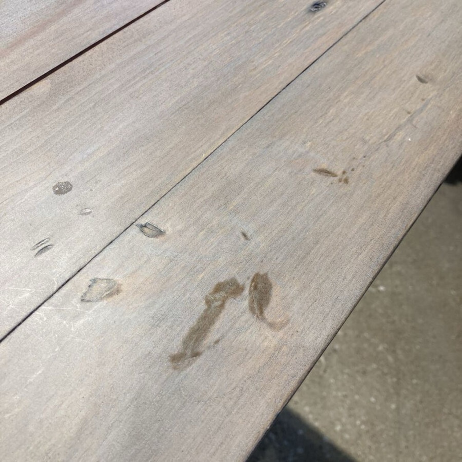 Reclaimed Wood Trestle Dining Table W 24" Leaf - image-8