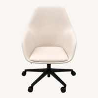 Allermuir Famiglia Leather Office Chair