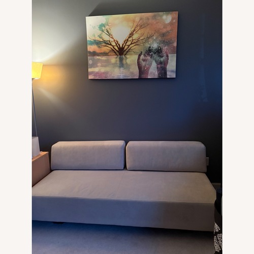 Used West Elm Tillary Natural 2 Seater Sofa for sale on AptDeco