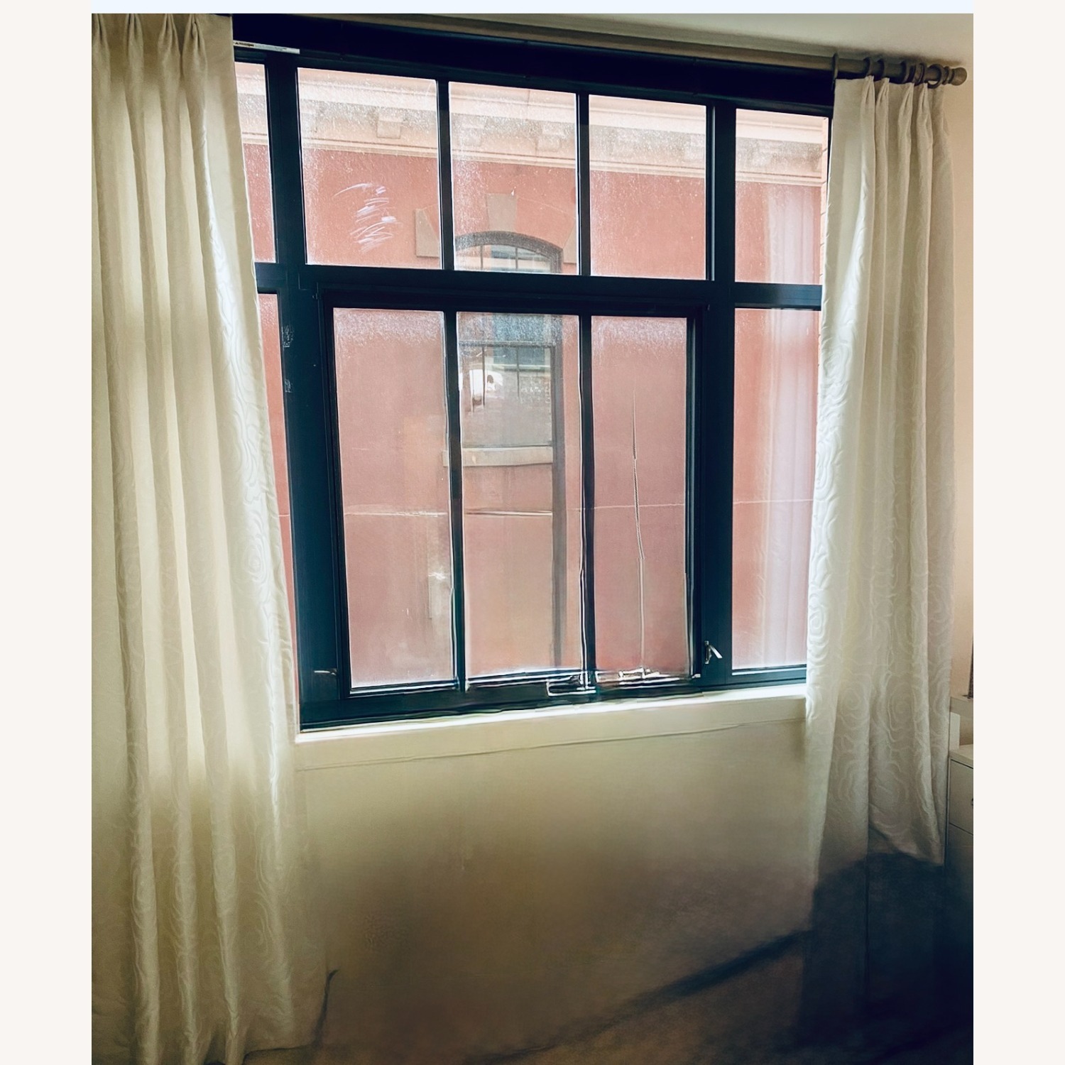 Ethan Allen Linen Pinch Pleat Curtain Panels - image-2