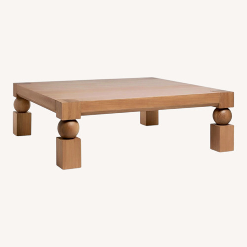 Used Lulu & Georgia Kent Square Coffee Table for sale on AptDeco