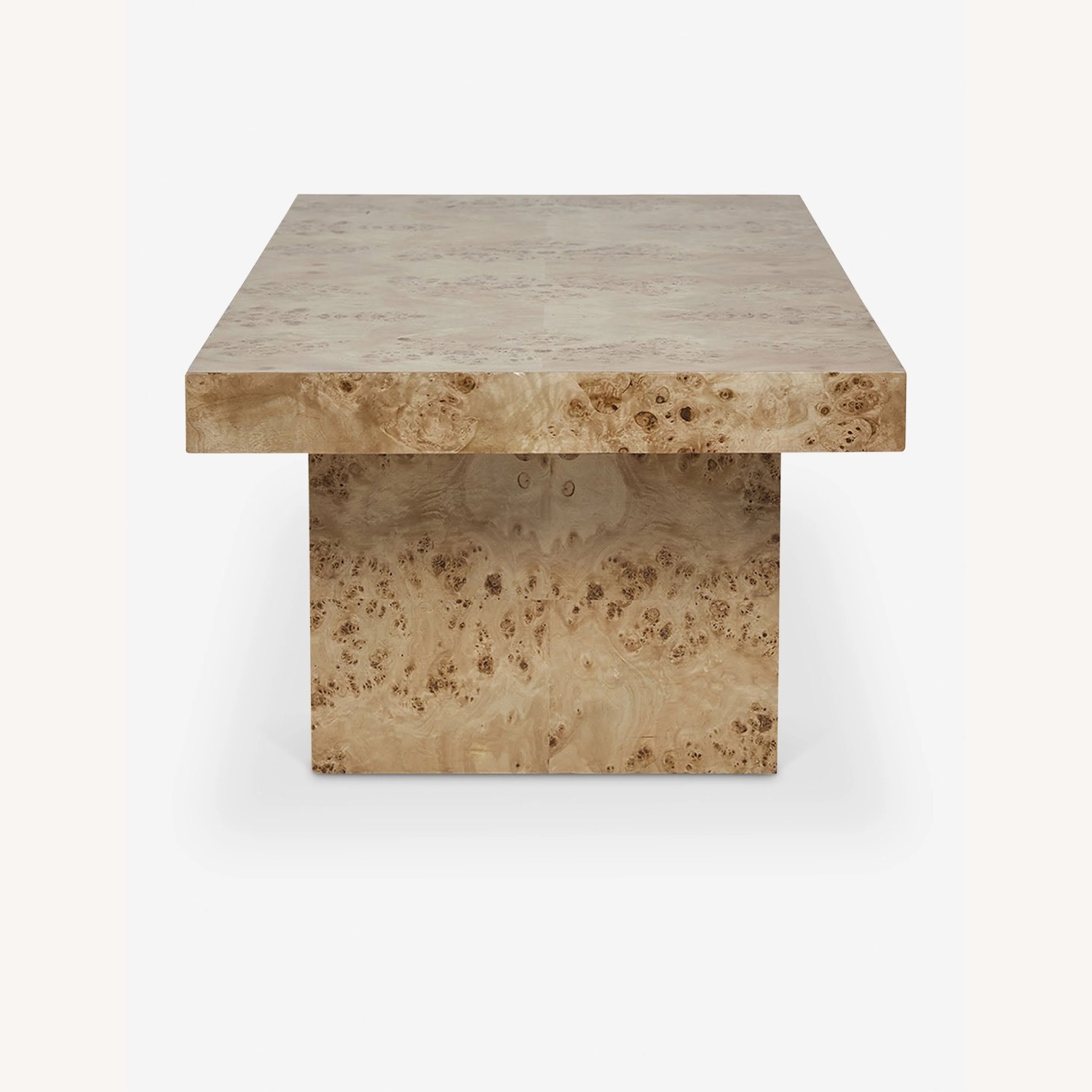 Lulu & Georgia Brisa Burl Light Brown Wood Coffee Table - image-2