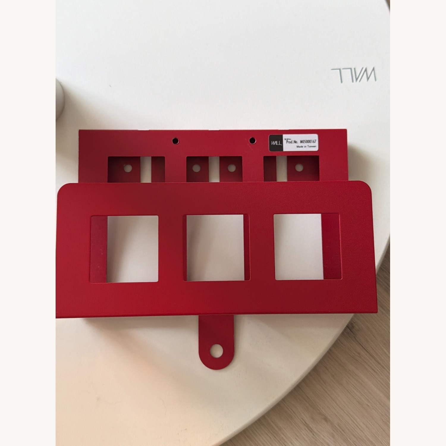 Wall Seven Stand A2 White Metal Media Storage - image-4