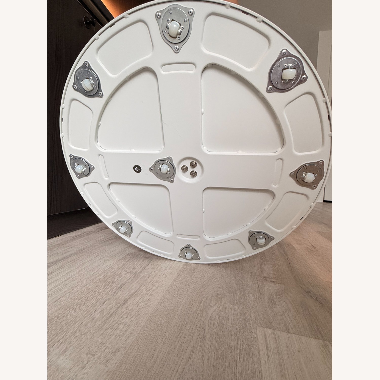 Wall Seven Stand A2 White Metal Media Storage - image-6