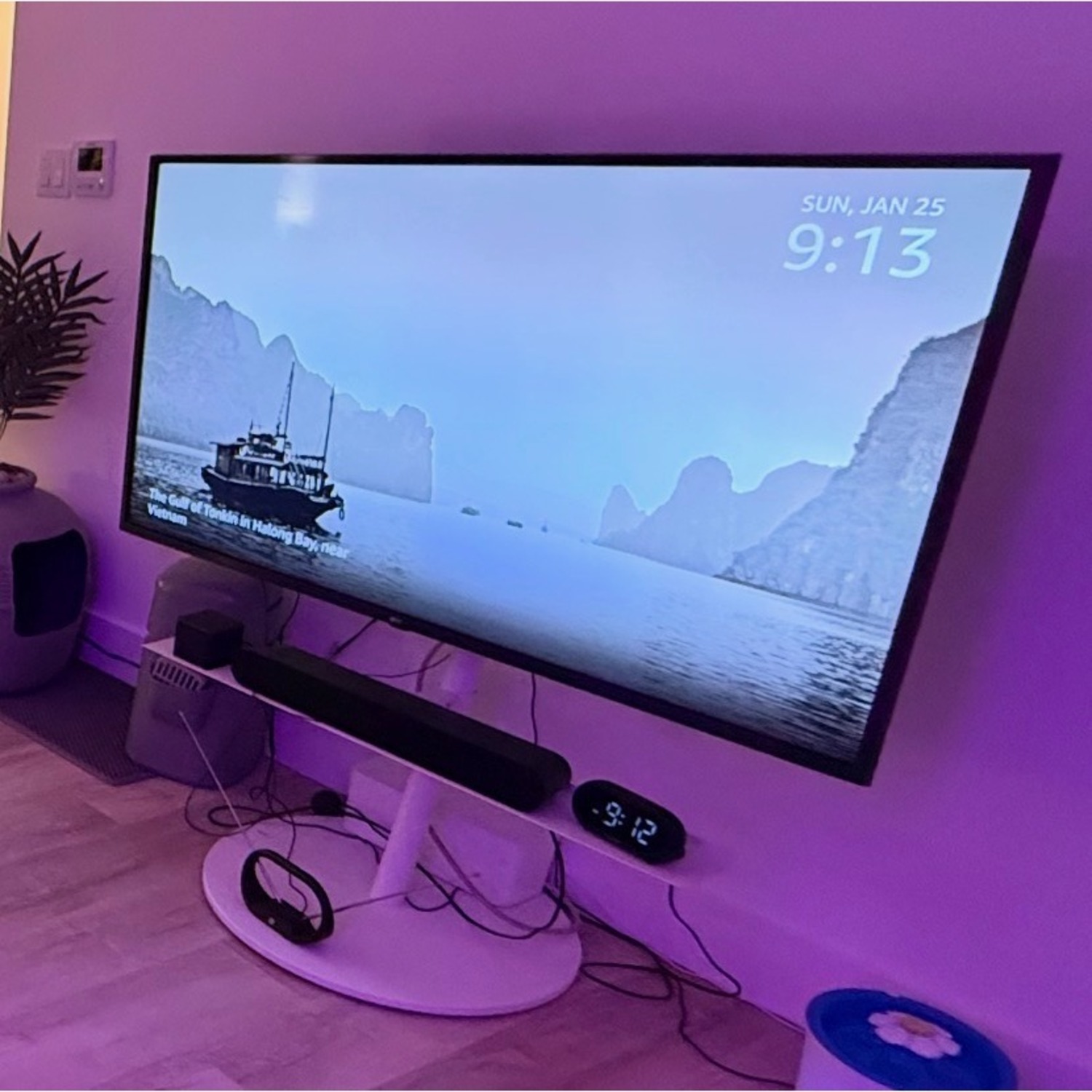 Wall Seven Stand A2 White Metal Media Storage - image-8