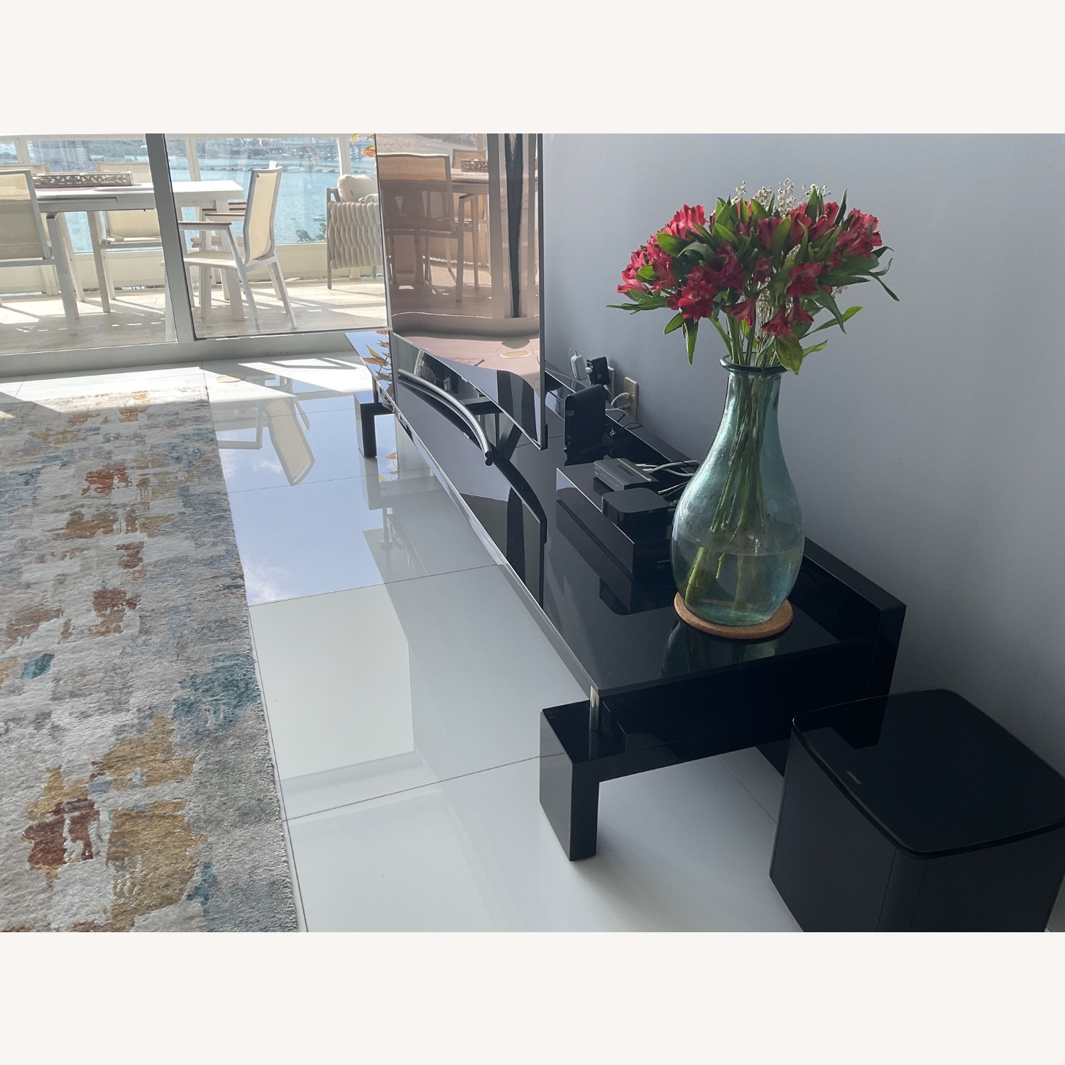 Black Glass Sideboard - image-3