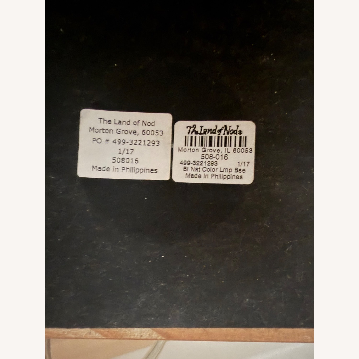 The Land of Nod Natural Wood Table Lamps - image-3