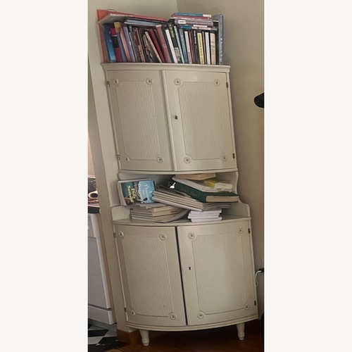 Used Antique 19c Swedish Gustavian Corner Hutch for sale on AptDeco