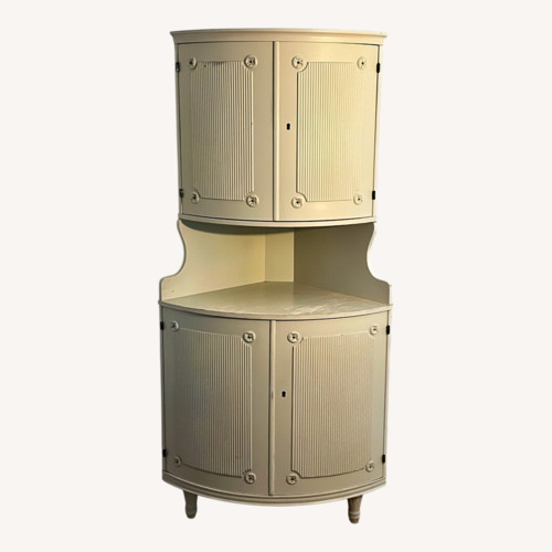Used Antique 19c Swedish Gustavian Corner Hutch for sale on AptDeco