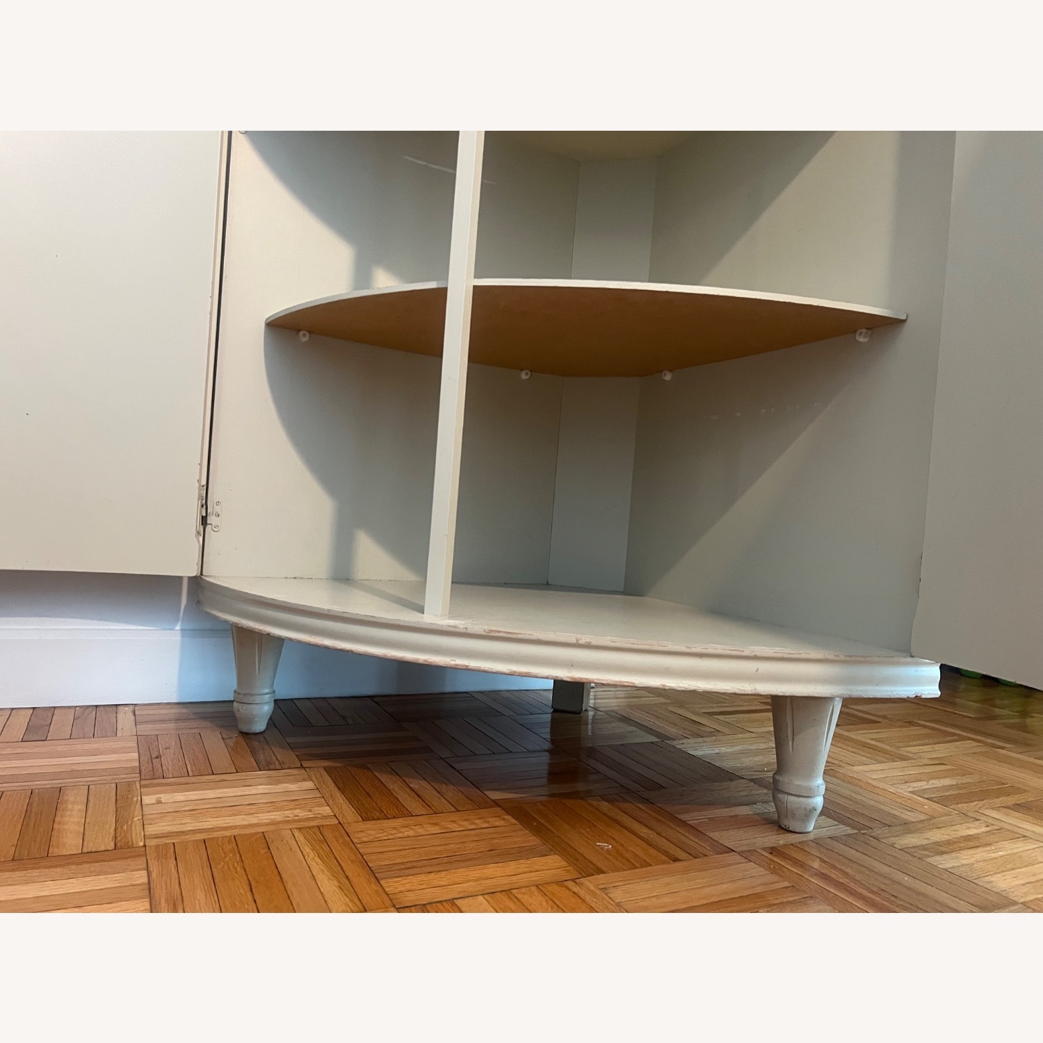 Antique 19c Swedish Gustavian Corner Hutch - image-4