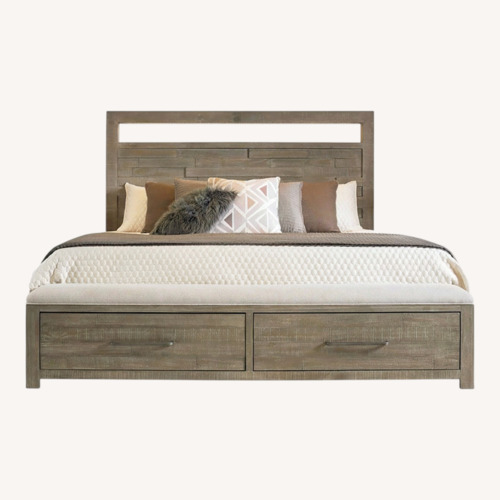 Used Macy's Intrigue King Bed for sale on AptDeco