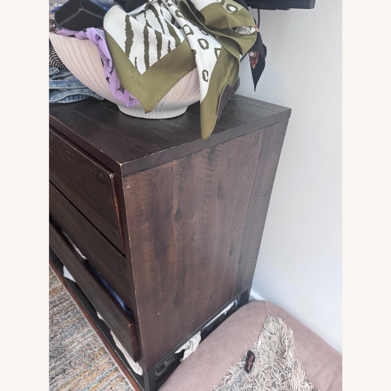 West Elm Dark Brown Logan Industrial 6-Drawer Dresser - image-4