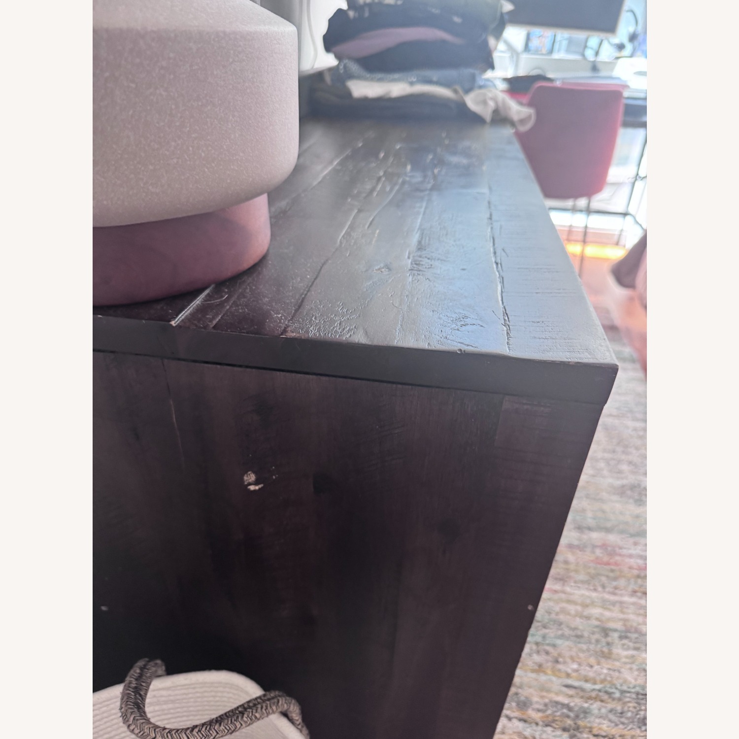 West Elm Dark Brown Logan Industrial 6-Drawer Dresser - image-1