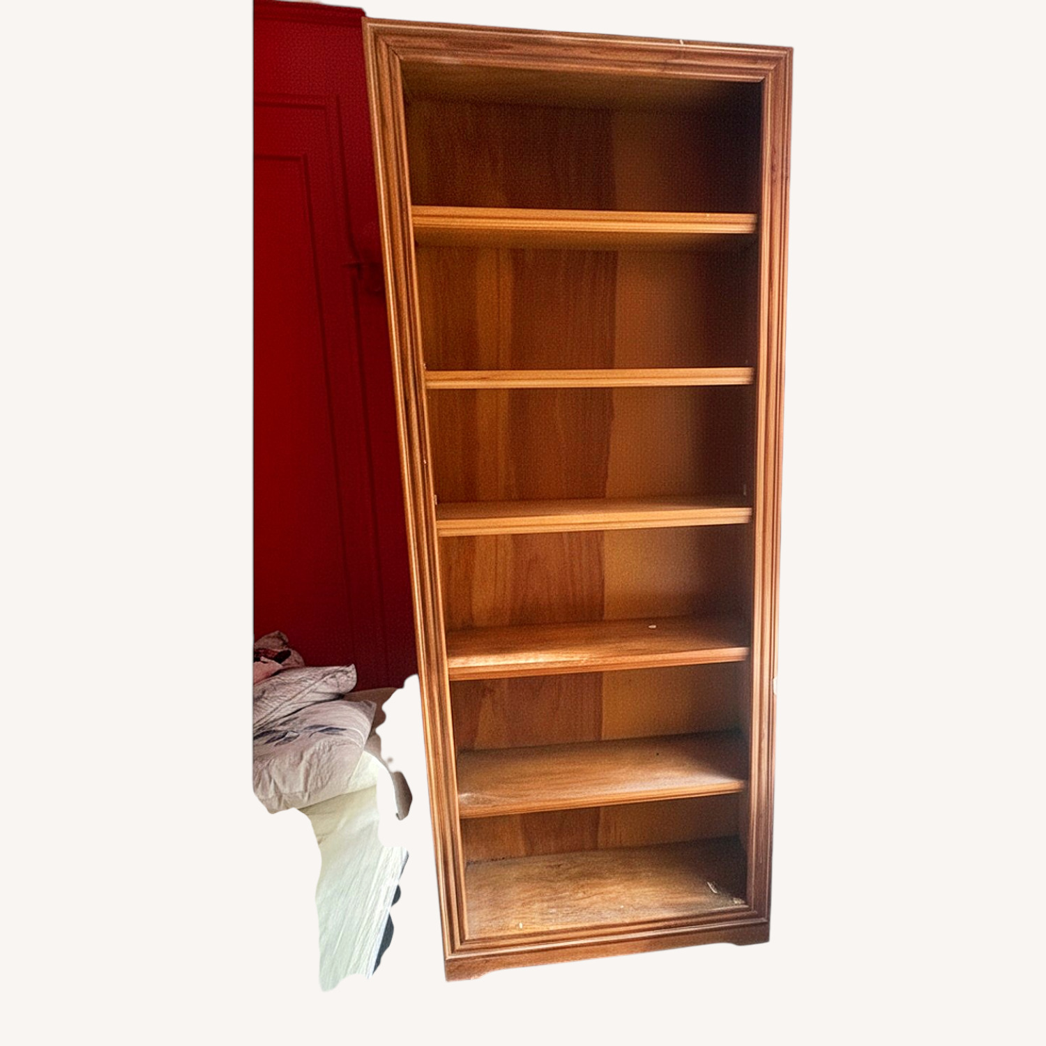 Elegant Real Wood Bookcase - image-7