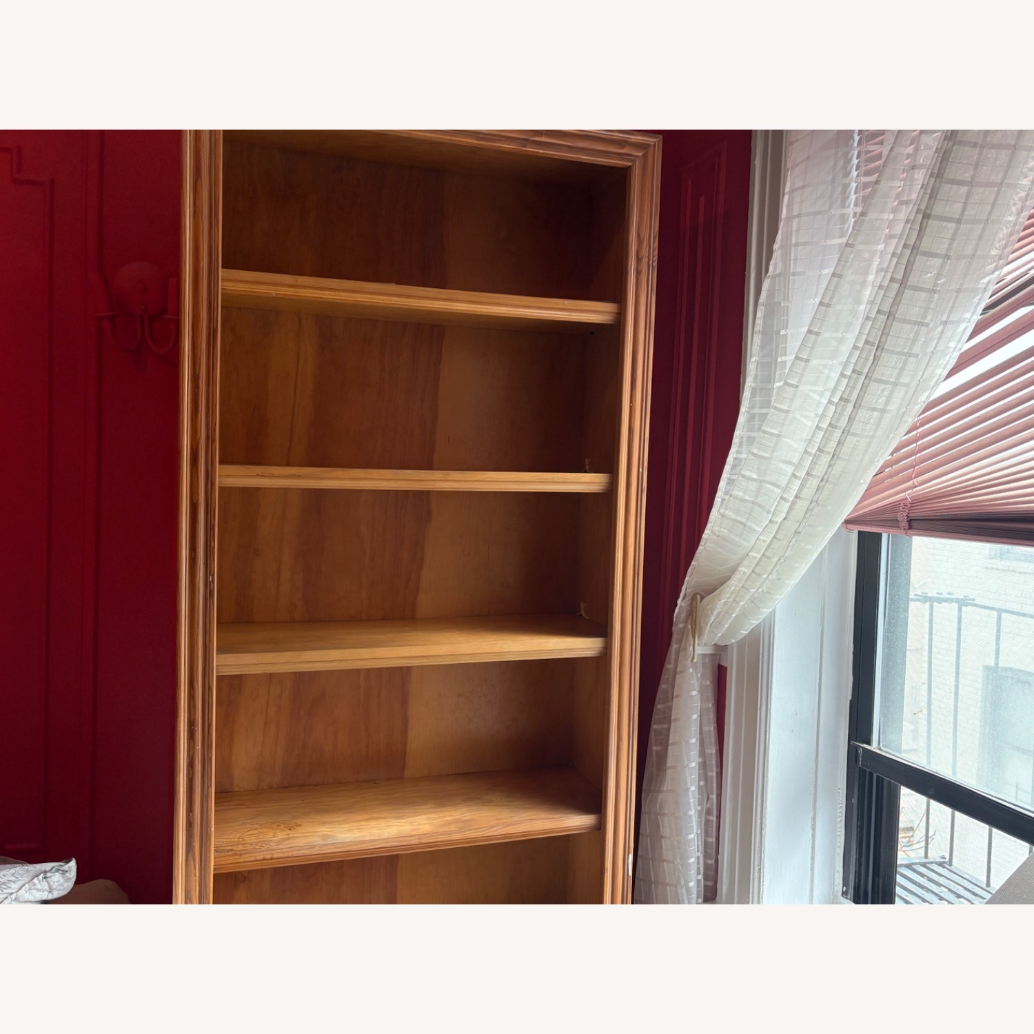 Elegant Real Wood Bookcase - image-4