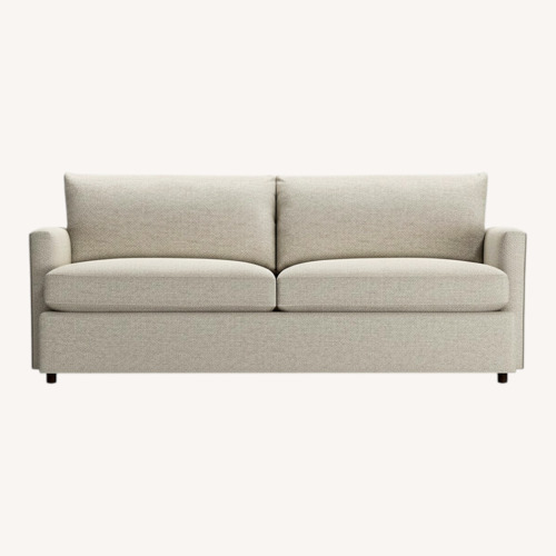 Used Crate & Barrel Lounge Natural Fabric 3+ Seater Sofa for sale on AptDeco