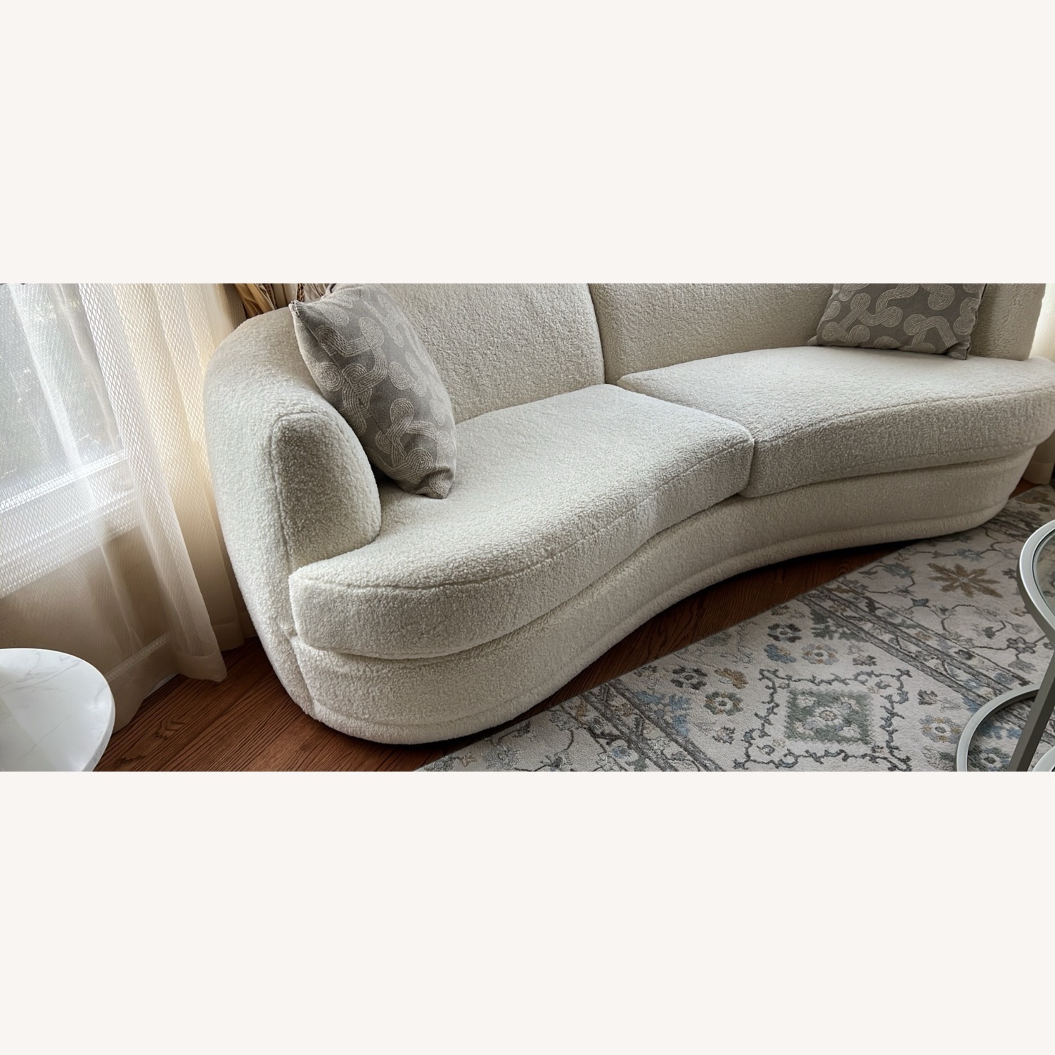 Jenselle White 3+ Seater Sofa - image-3