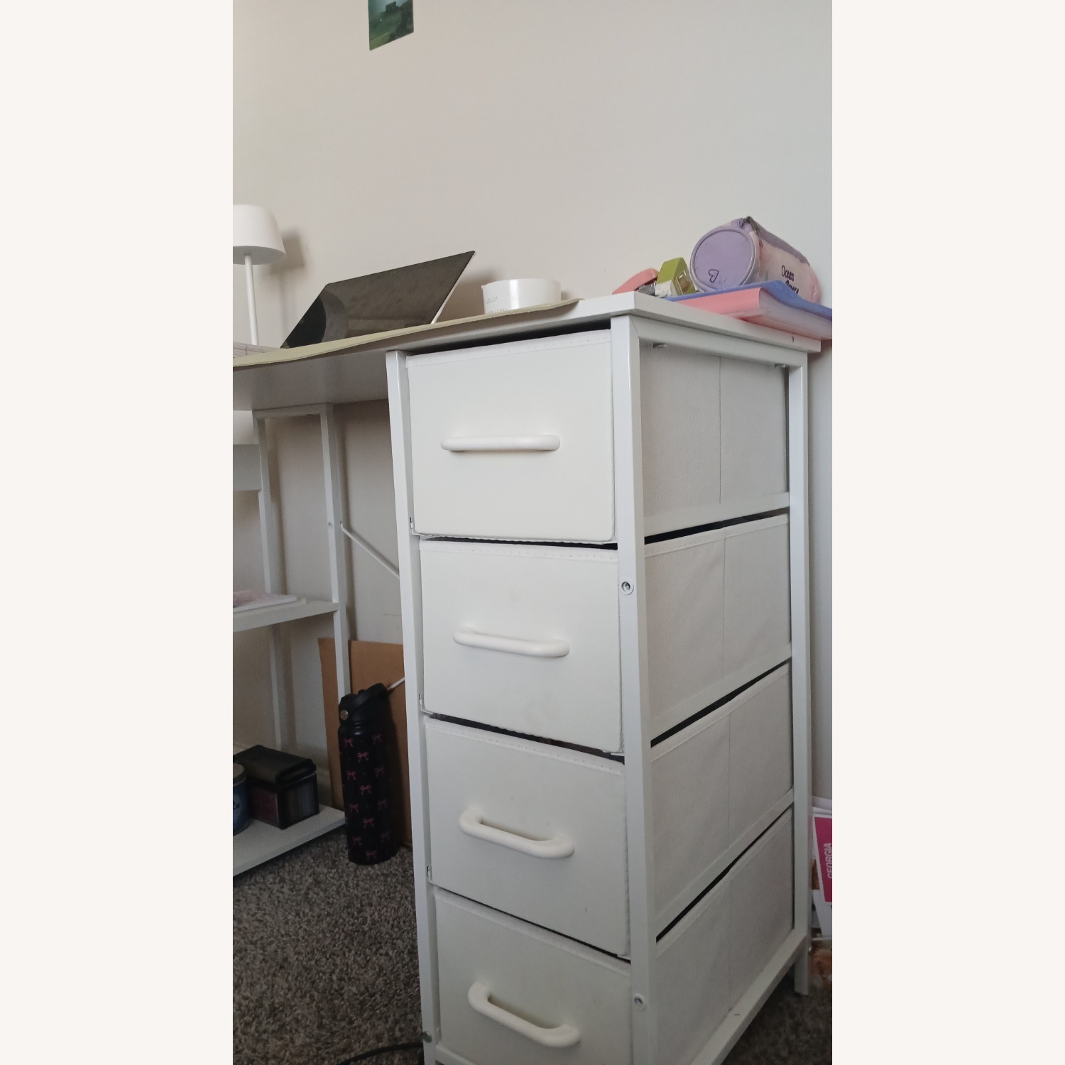 White Wood Desk - image-3