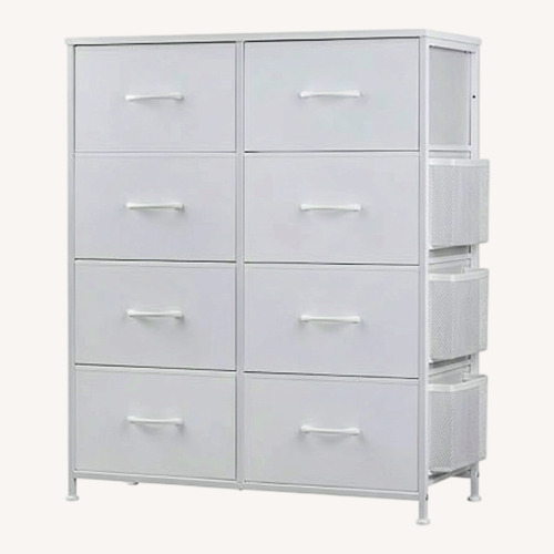 Used White Metal Armoire for sale on AptDeco