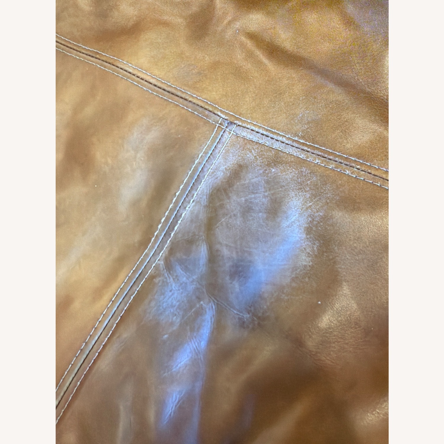 Room & Board Dark Brown Leather Chaise Lounge - image-6