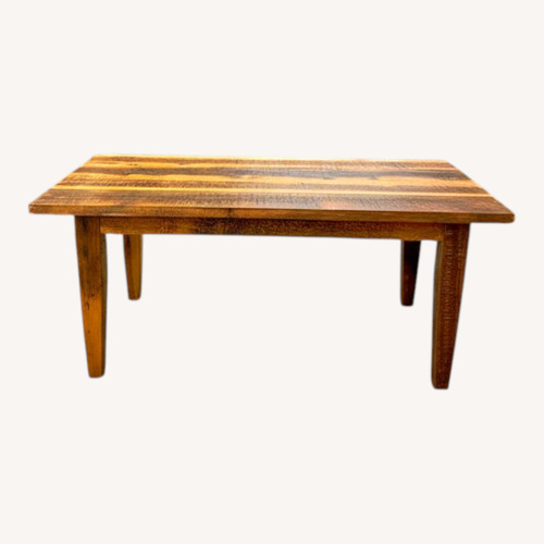 Used Olde Good Things Dark Brown Wood Dining Table for sale on AptDeco