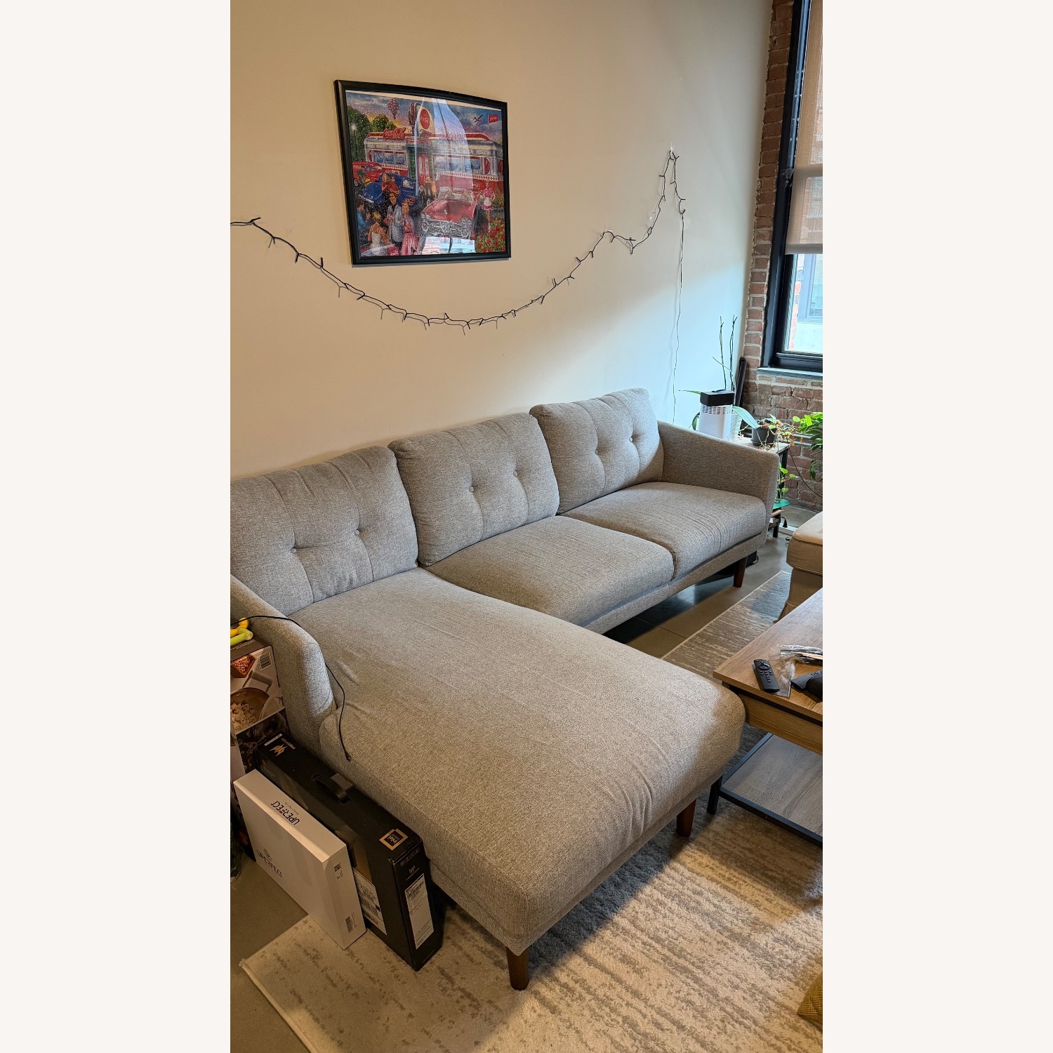 West Elm Callan 92” Sofa With Chaise - image-3