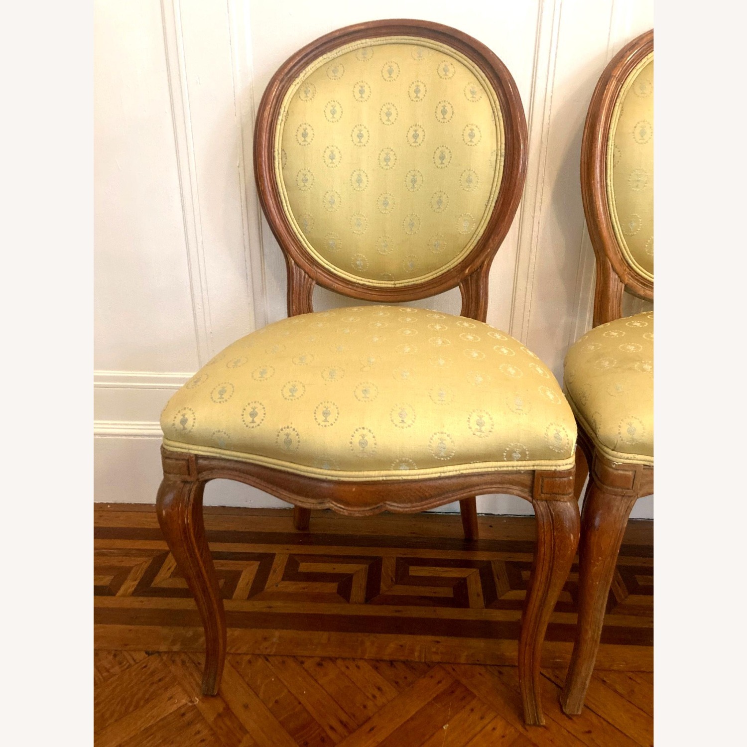 Louis XVI Style Oval Back Dining Chairs - image-2