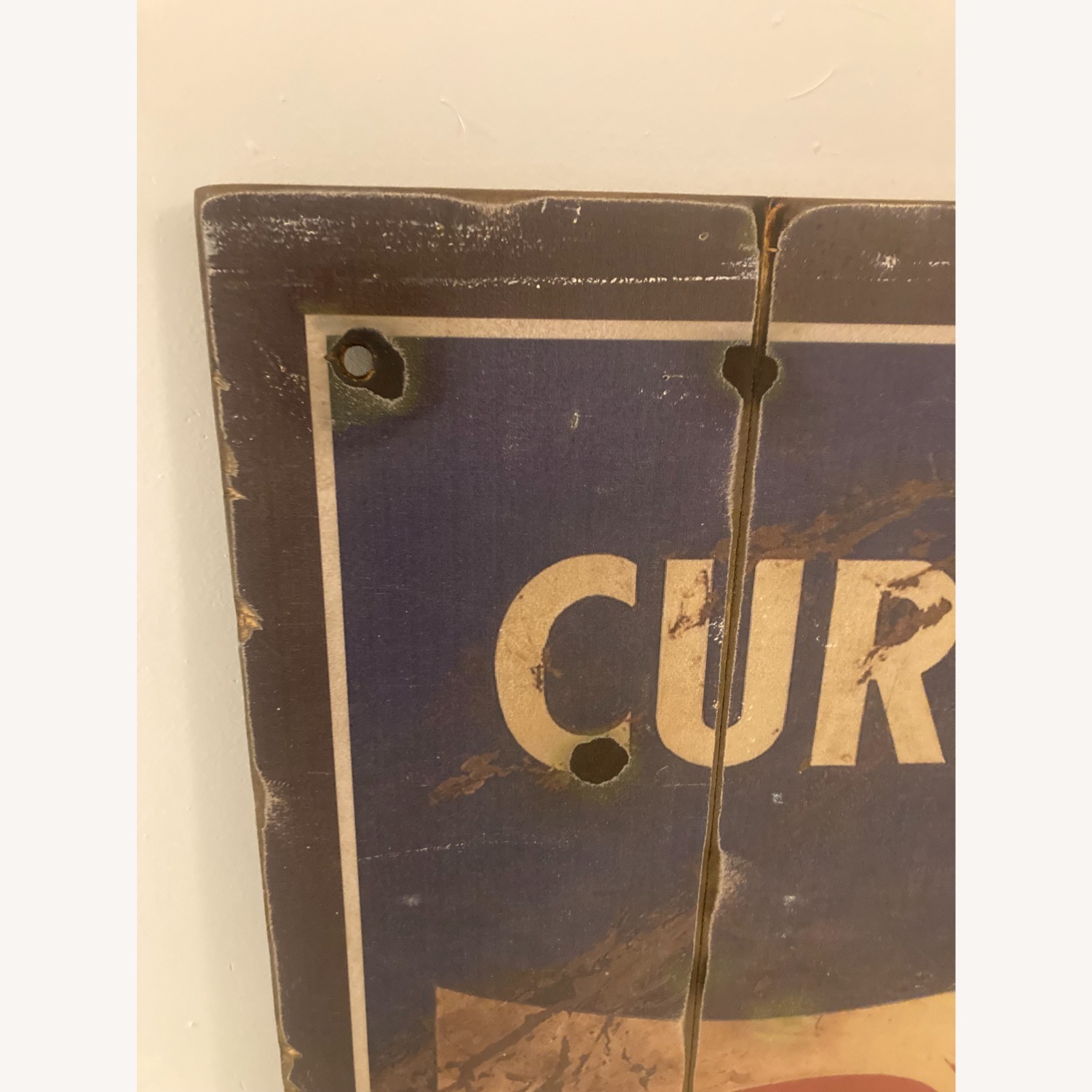 Pepsi Novelty Wood Print Sign - image-2