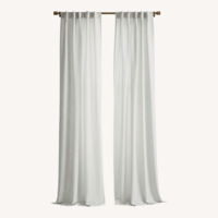 White Linen Curtains