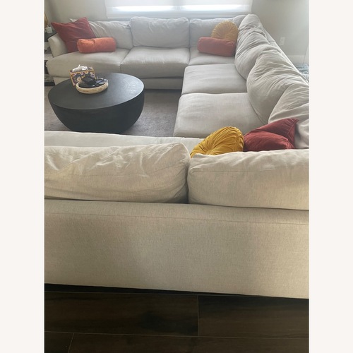 Used West Elm Light Gray 3+ Piece Sectional for sale on AptDeco