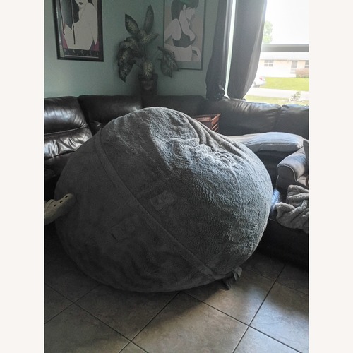 Used Dark Gray Play Chair for sale on AptDeco