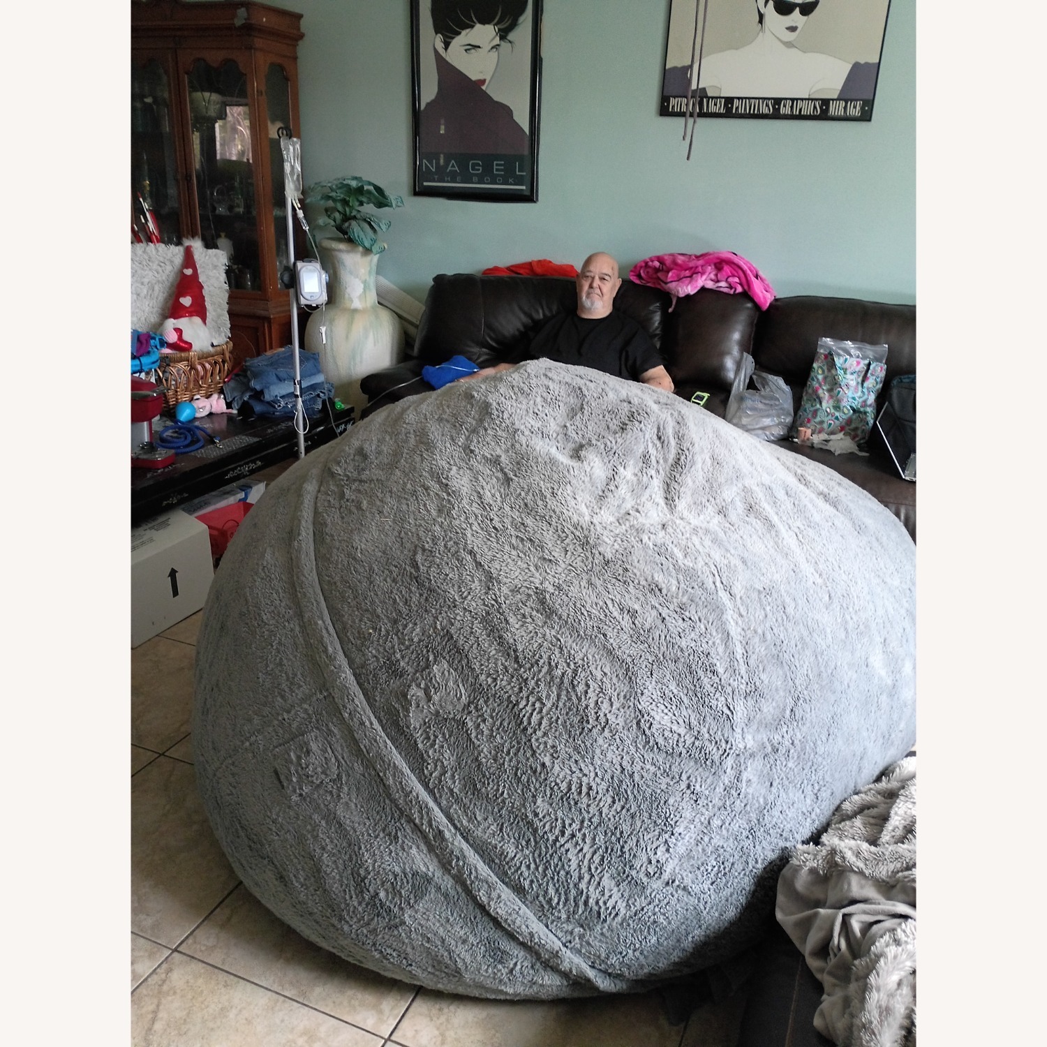 Dark Gray Play Chair - image-2