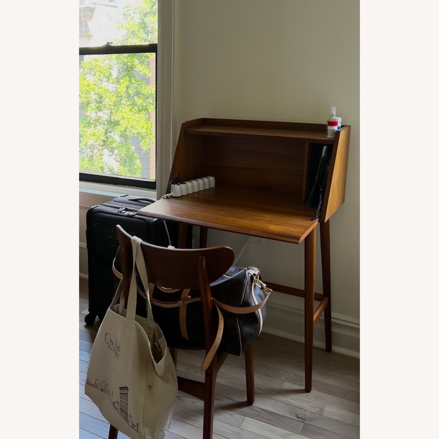West Elm Mid Century Mini Secretary Desk - image-1
