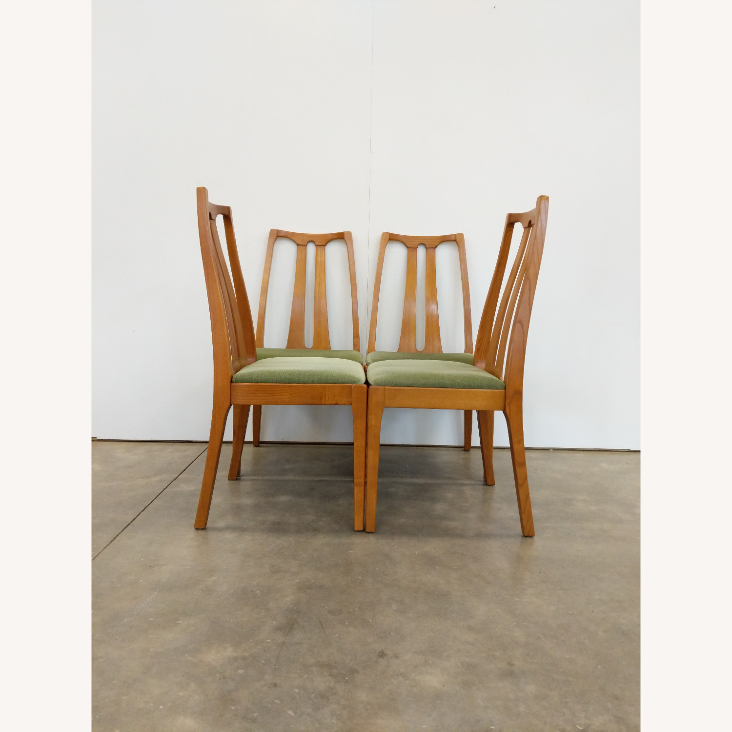 4 Vintage Mid Century Parker Knoll Dining Chairs - image-2