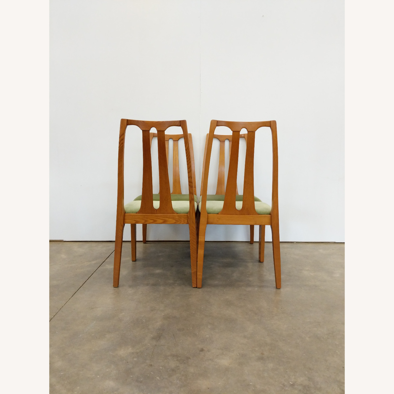 4 Vintage Mid Century Parker Knoll Dining Chairs - image-3