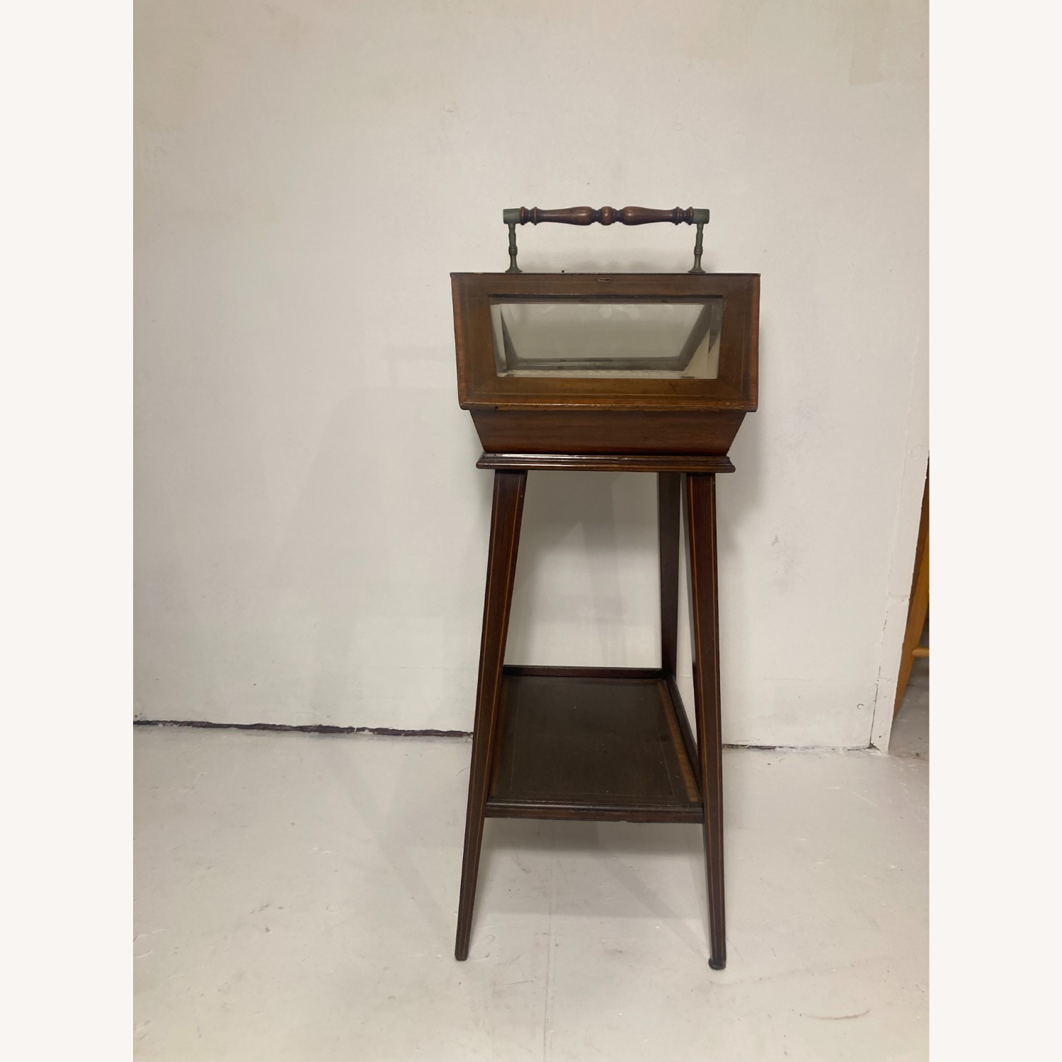 Antique Edwardian Sewing Stand / Display Case - image-2