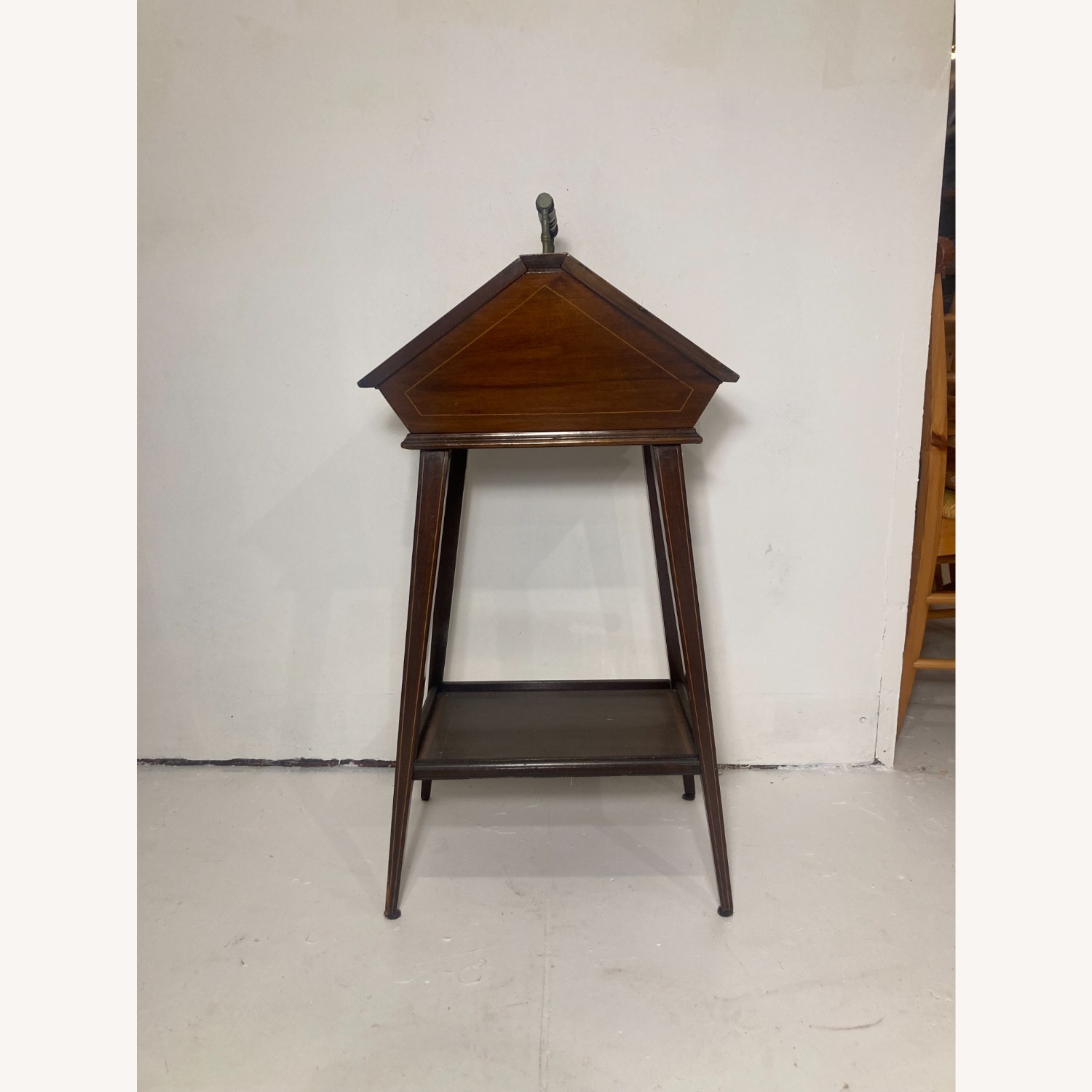 Antique Edwardian Sewing Stand / Display Case - image-1