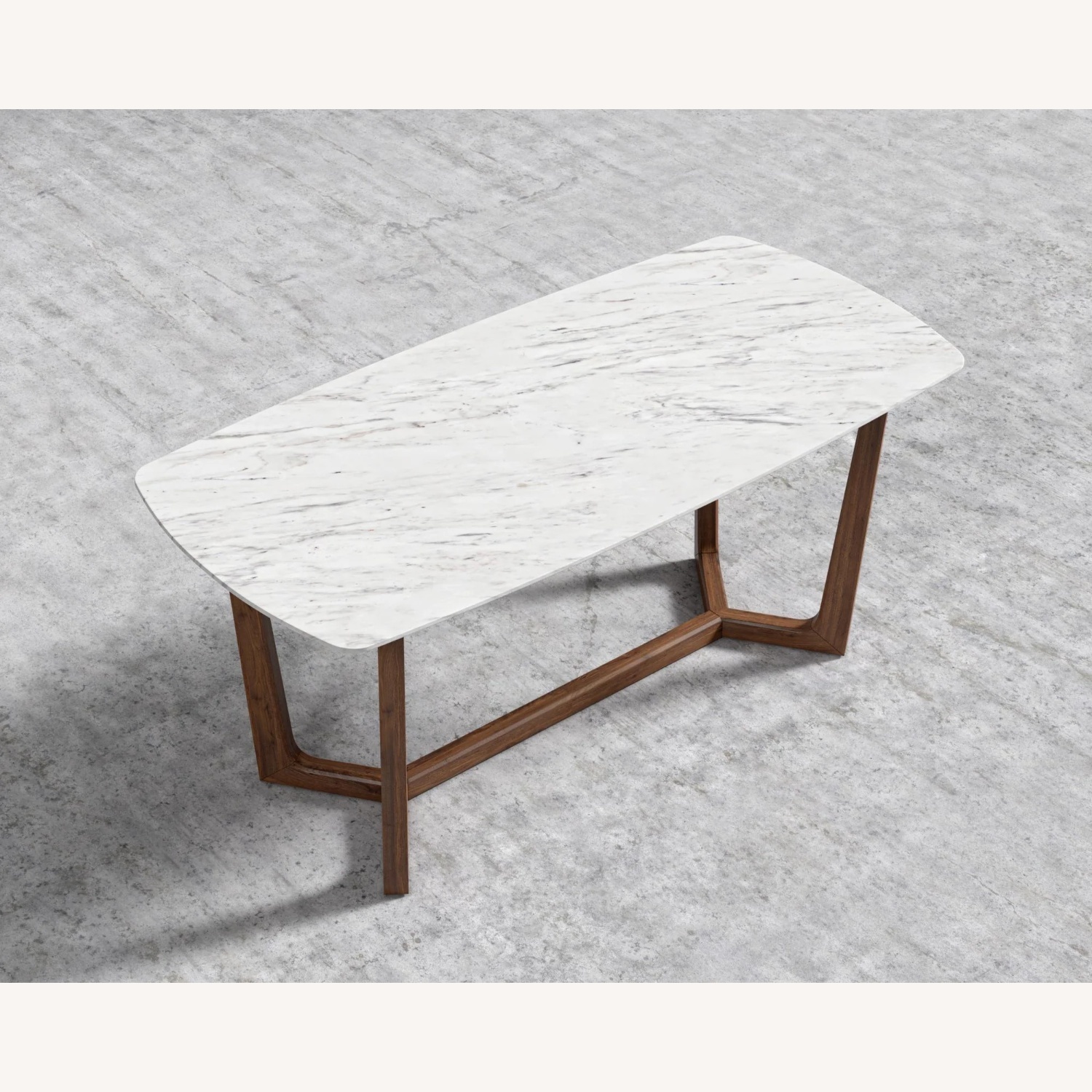 Rove Concepts White Carrara Marble Dining Table  - image-6