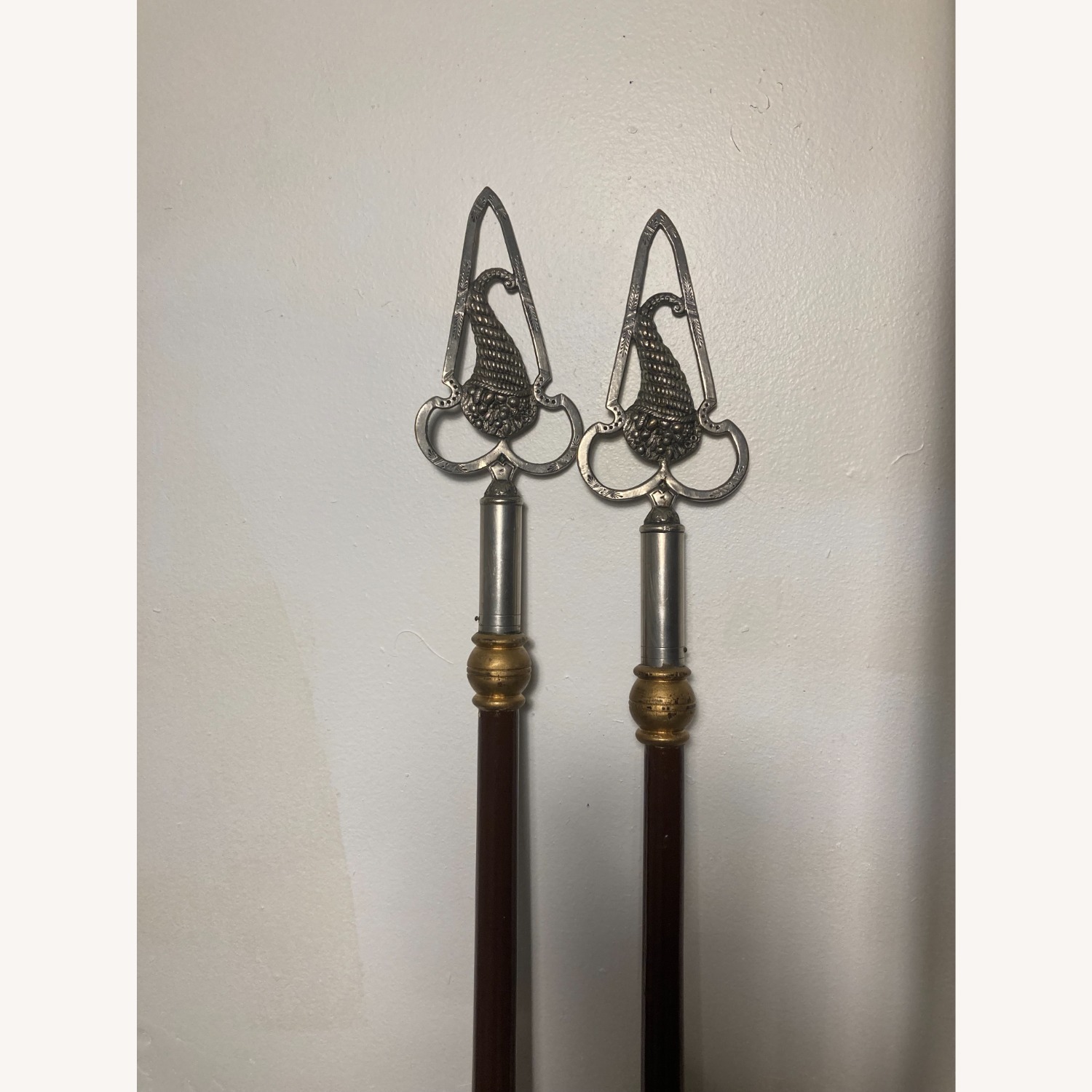 Vintage Masonic Ceremonial Staffs - image-3