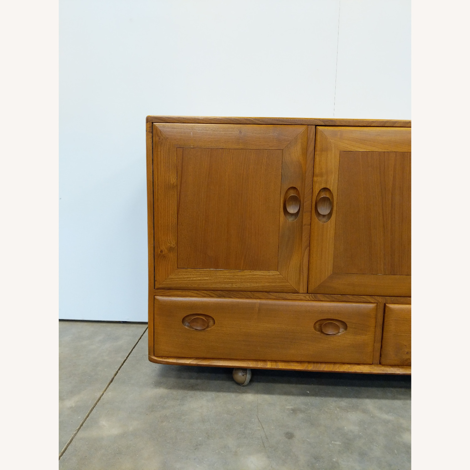 Vintage Mid Century Modern Ecrol Credenza Cabinet - image-6