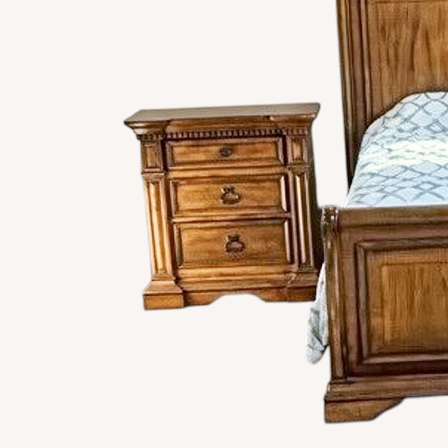 Macy's Wood Nightstand - image-4