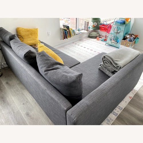 Used IKEA Friheten Dark Gray Fabric 3+ Piece Sectional for sale on AptDeco