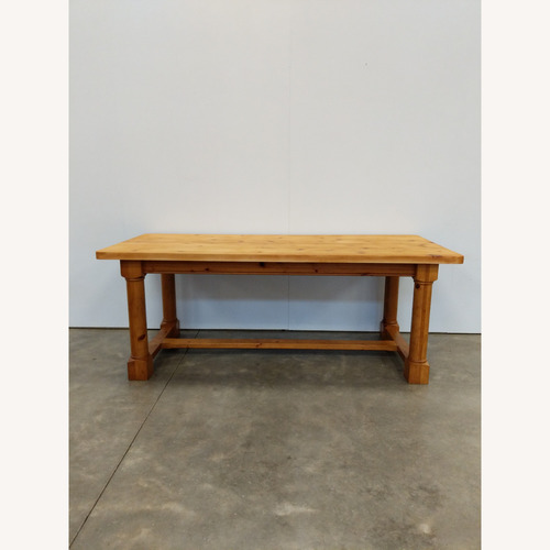 Used Vintage Farmhouse Style Dining Table for sale on AptDeco