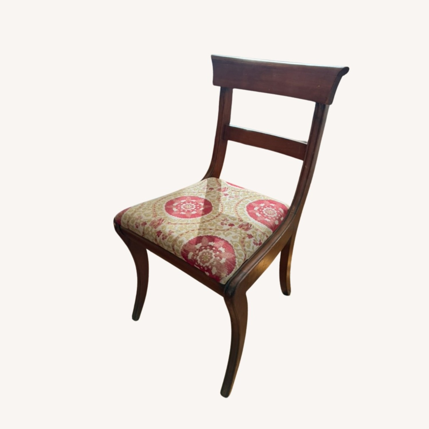 Set of 8 Vintage Dining Chairs w 2 Armchairs - image-2